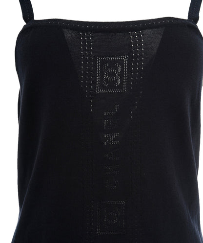Chanel Sport Punching Logo Camisole Navy  DXBS0154
