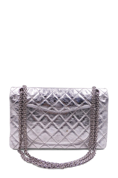 Reissue 226 Double Flap Bag with Silver Hardware Silver