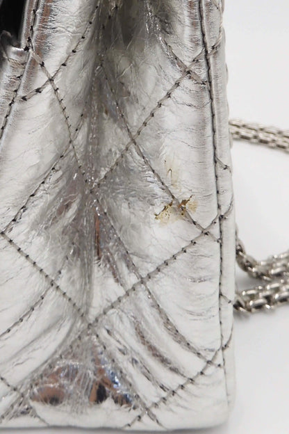 Reissue 226 Double Flap Bag with Silver Hardware Silver