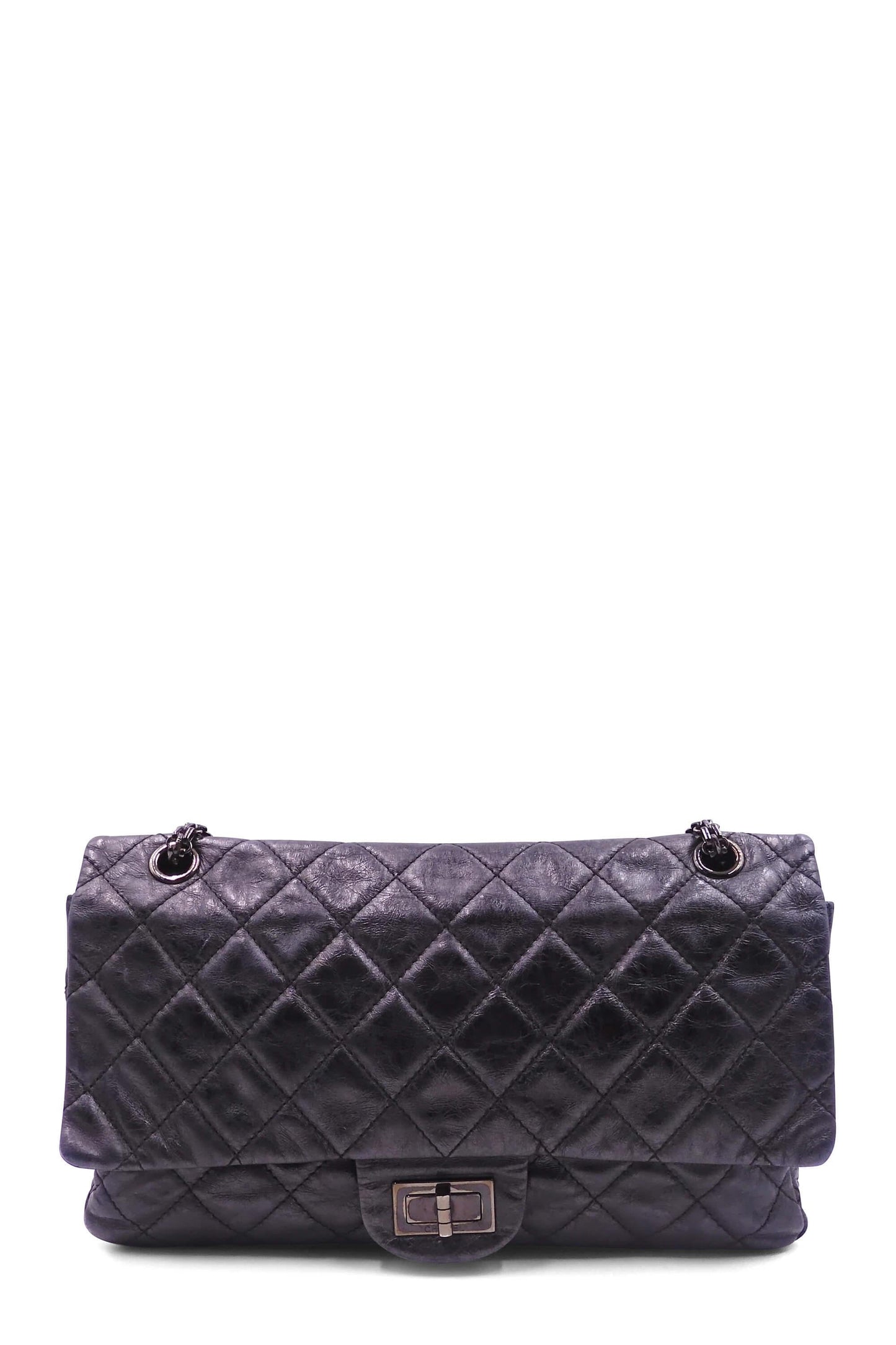 Reissue 227 Single Flap Bag Black