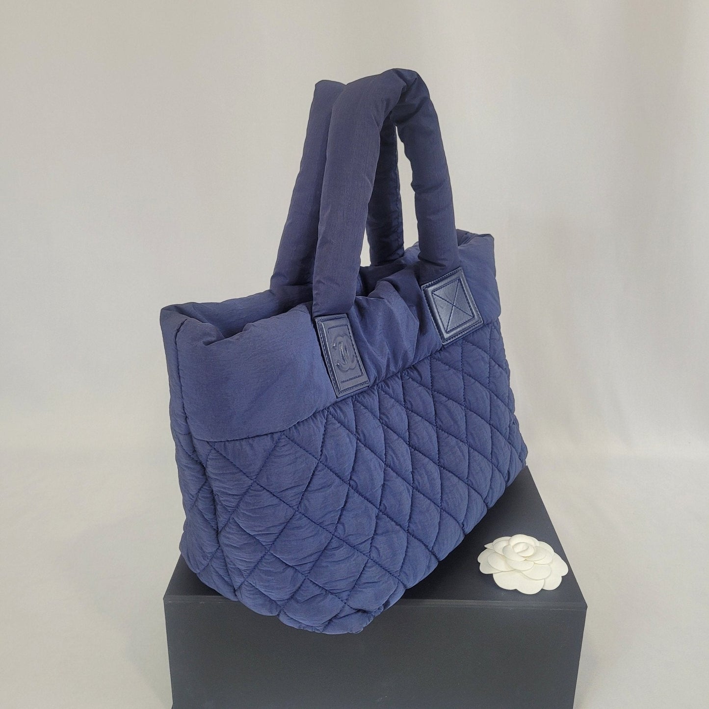 Chanel - Sac Cocoon bleu