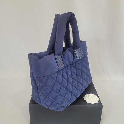 Chanel - Sac Cocoon bleu