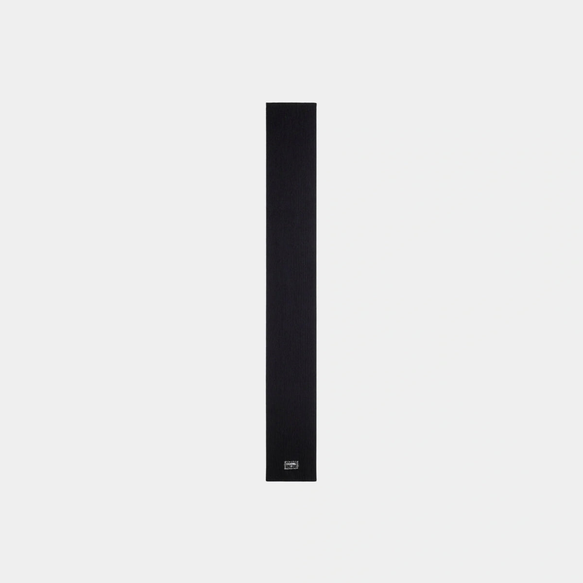 Scarf Cashmere Navy Blue Black & White