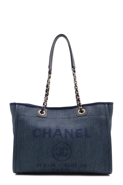 Small Deauville Tote Navy
