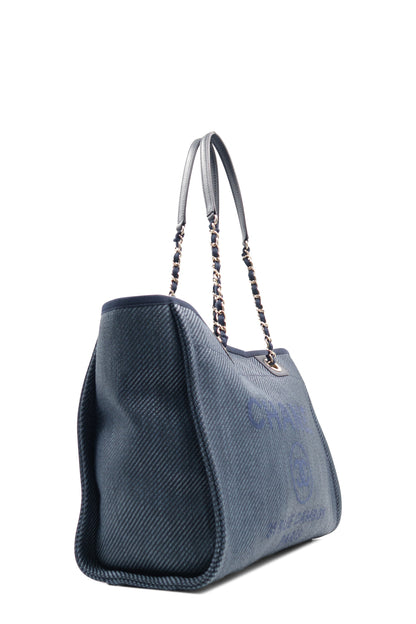 Small Deauville Tote Navy