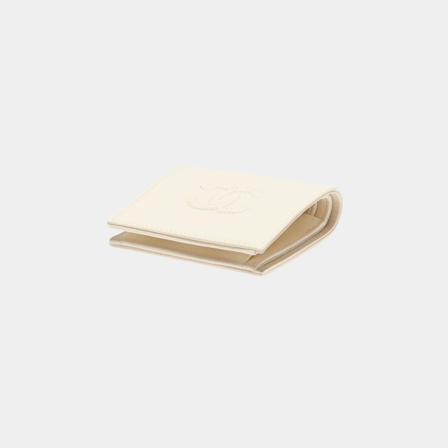Small Flap Wallet Grained Shiny Calfskin