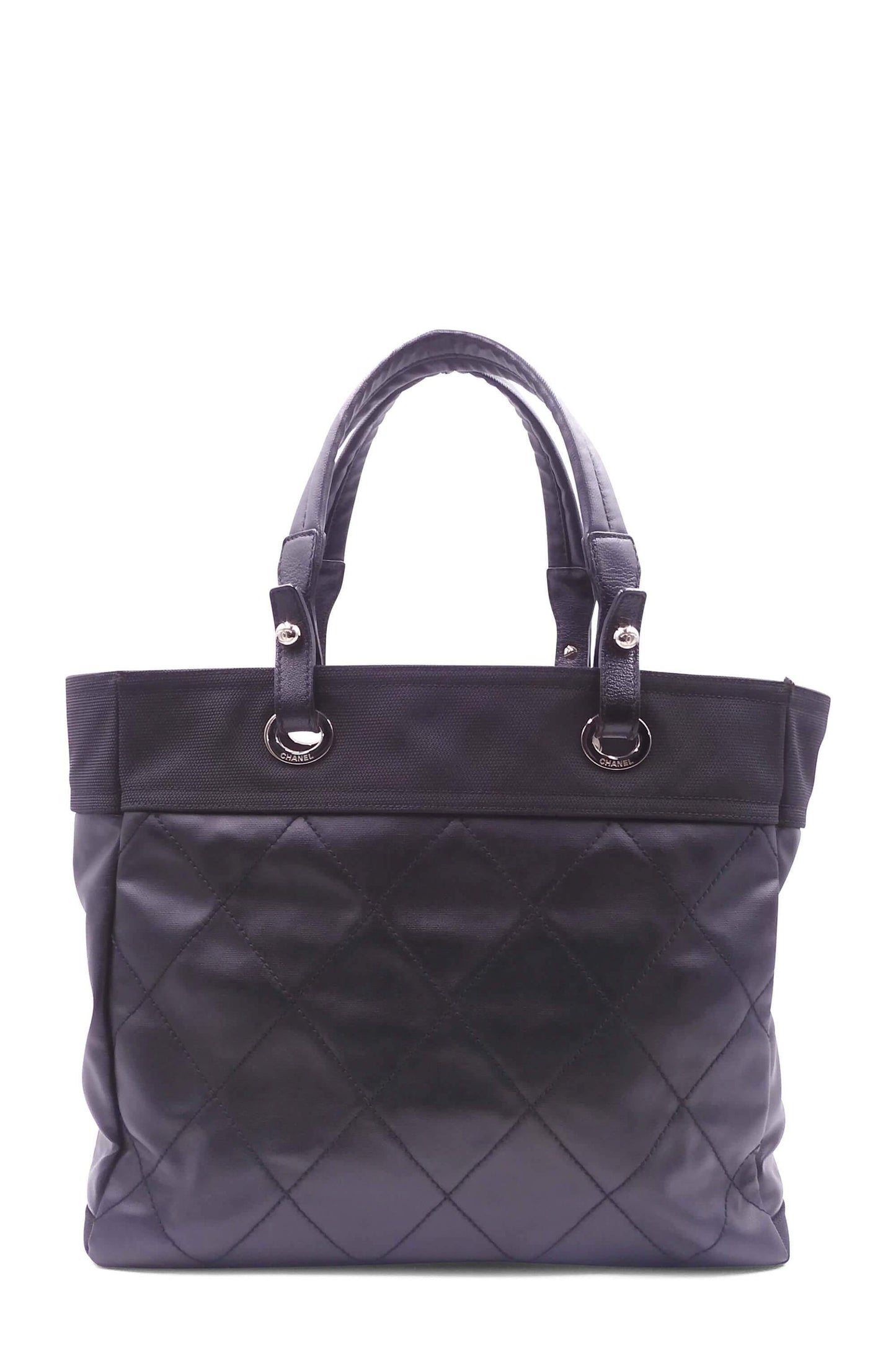Small Paris-Biarritz Tote Black