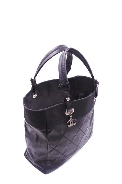 Small Paris-Biarritz Tote Black