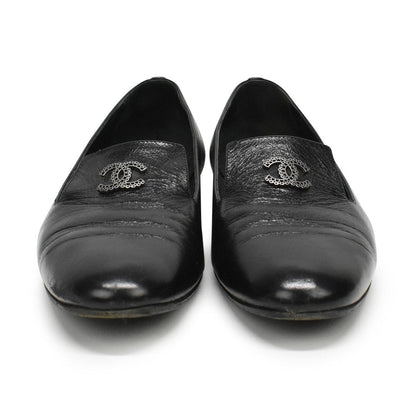 Chanel 'Smoking Slipper' Loafers - Women's 37