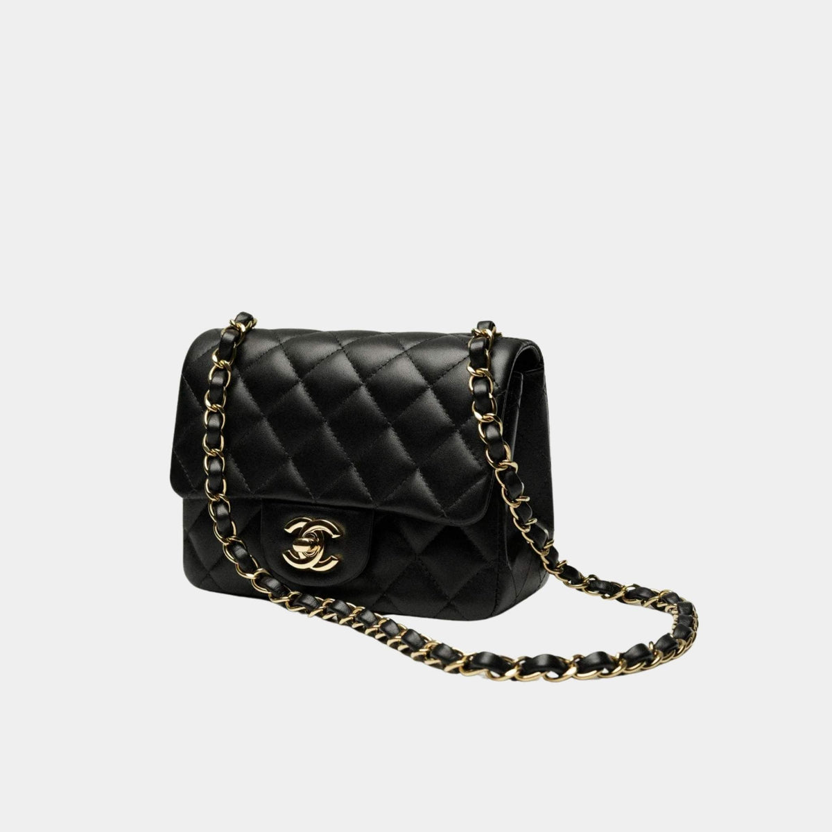 Square Mini Classic Handbag Lambskin