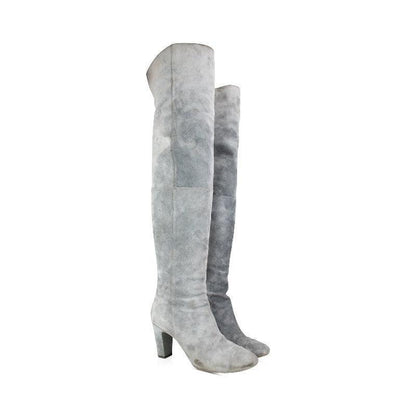 Chanel Suede Boots - 38