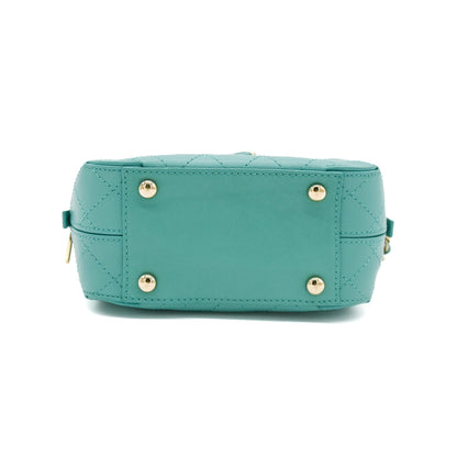 Chanel Zip Camera Bag Crossbody Bag in Tiffany Blue Teal