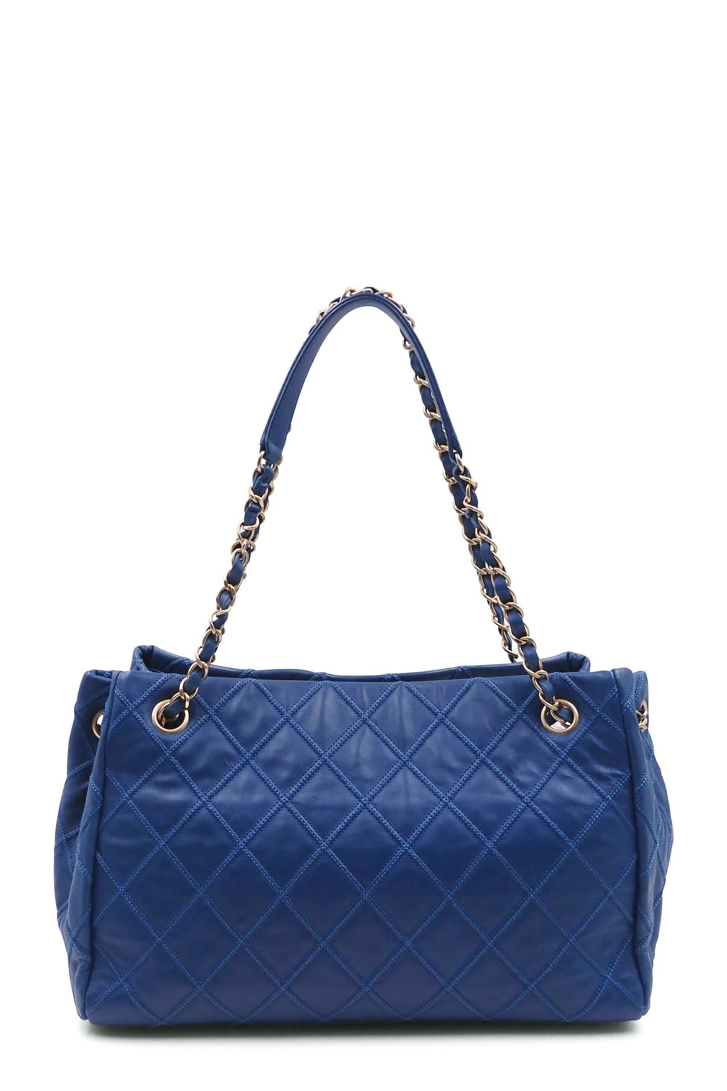 Thin City Accordion Tote Blue