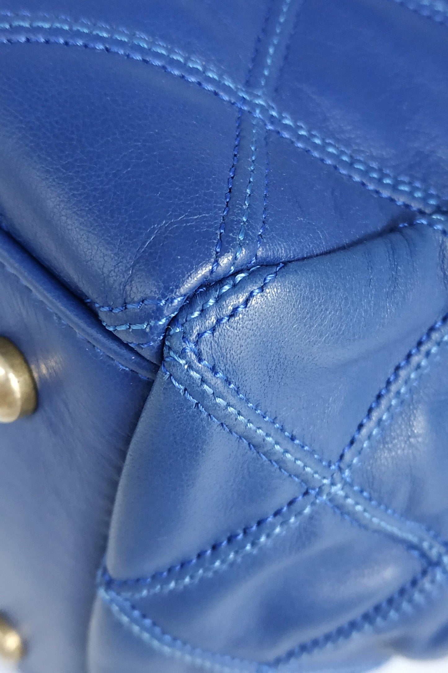Thin City Accordion Tote Blue