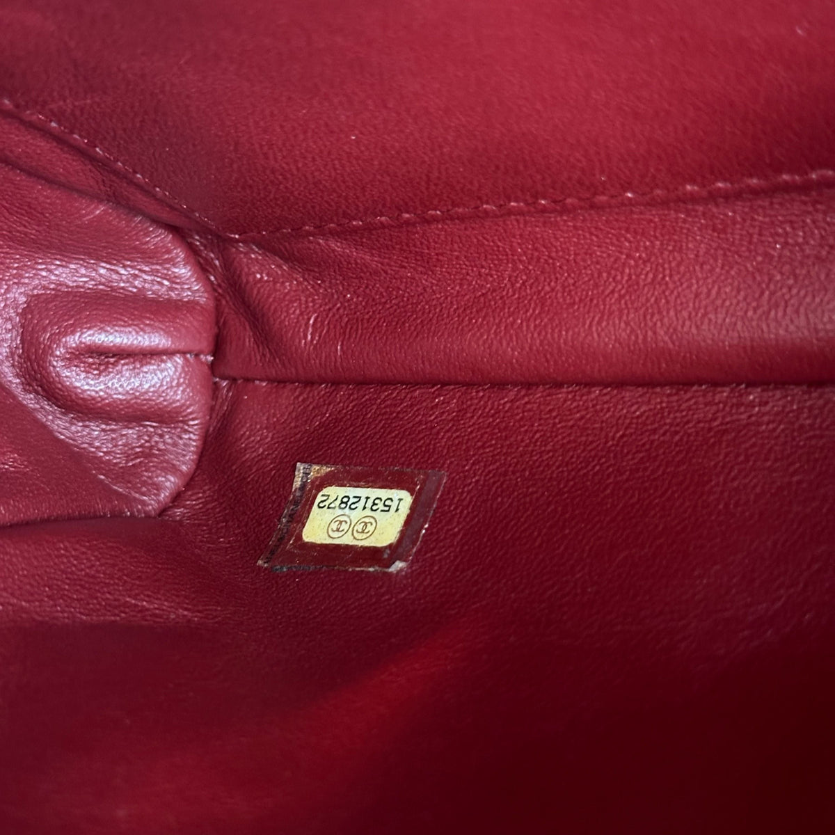 Timeless Classic Flap Lambskin Clutch Quilted Shoulder Bag No 15