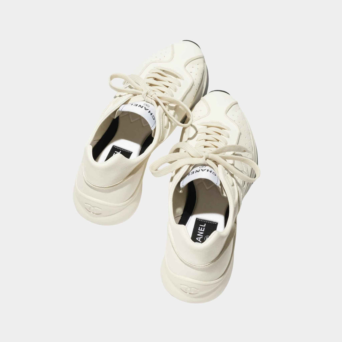 Trainers Calfskin White