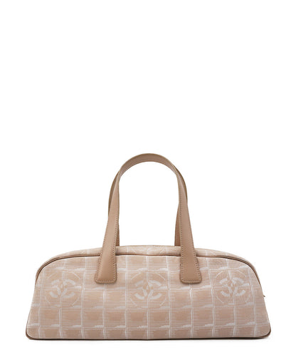 Travel Ligne Bowler Bag Beige