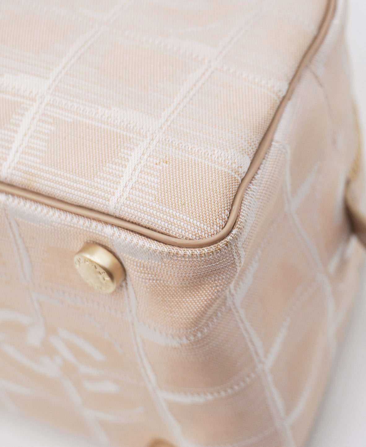 Travel Ligne Bowler Bag Beige