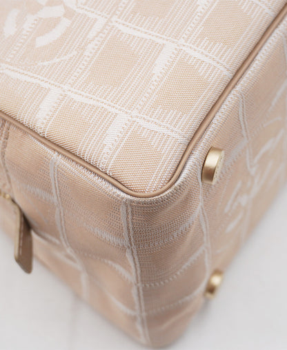 Travel Ligne Bowler Bag Beige