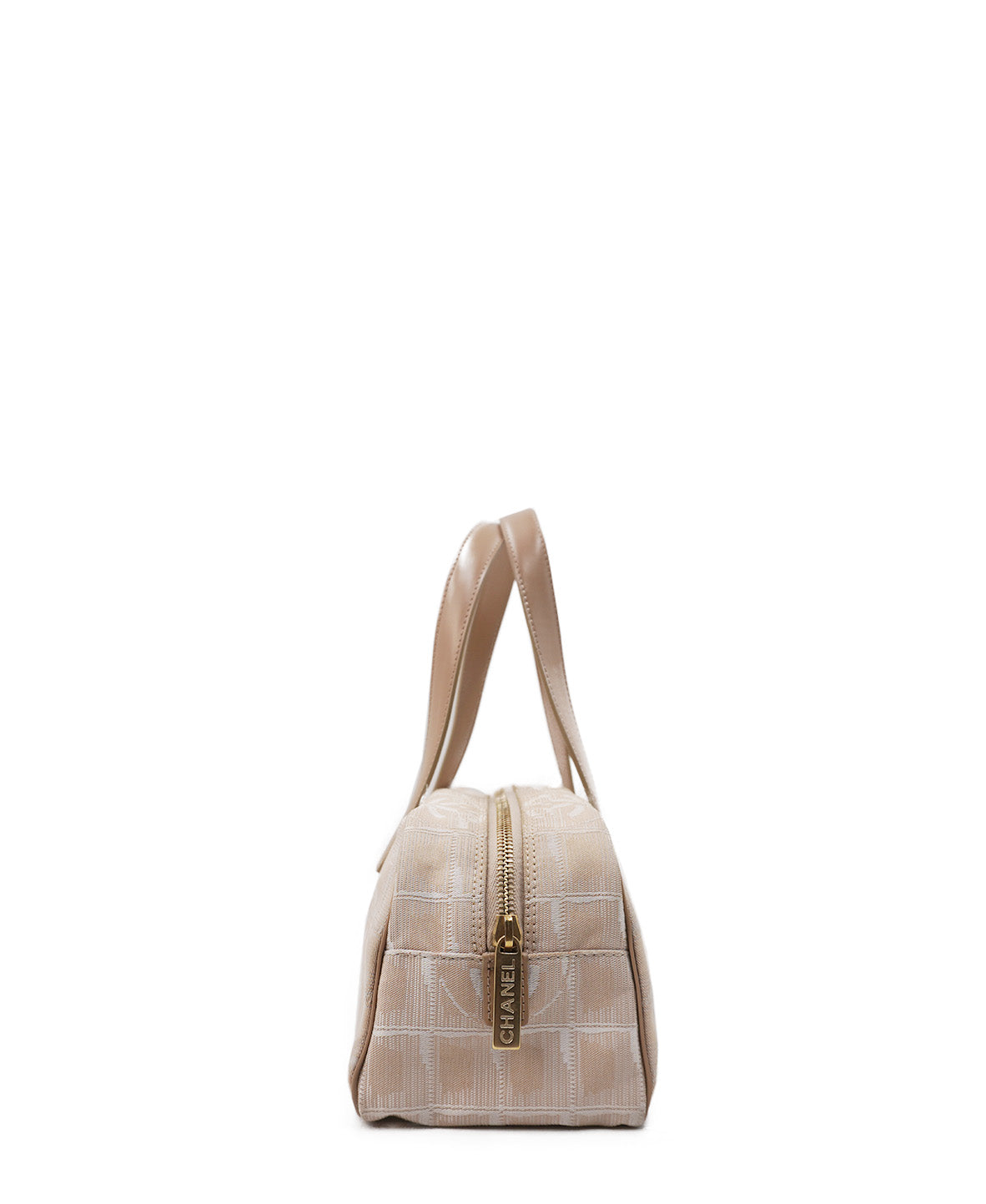 Travel Ligne Bowler Bag Beige