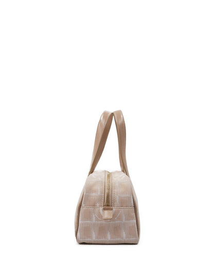 Travel Ligne Bowler Bag Beige