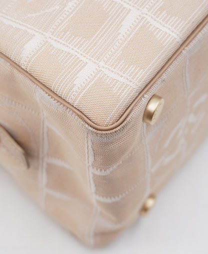 Travel Ligne Bowler Bag Beige