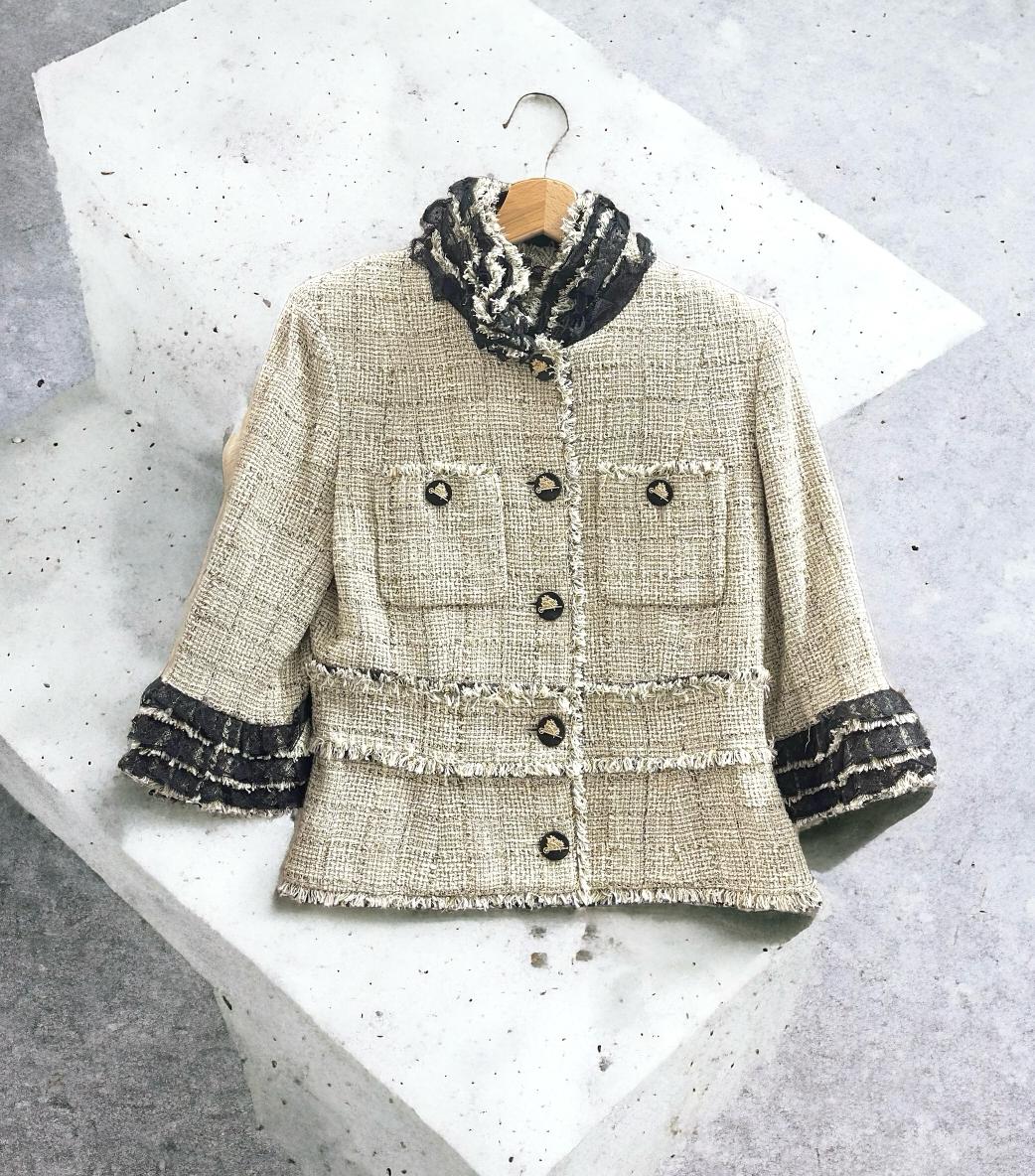 Chanel - Veste en Tweed T.40