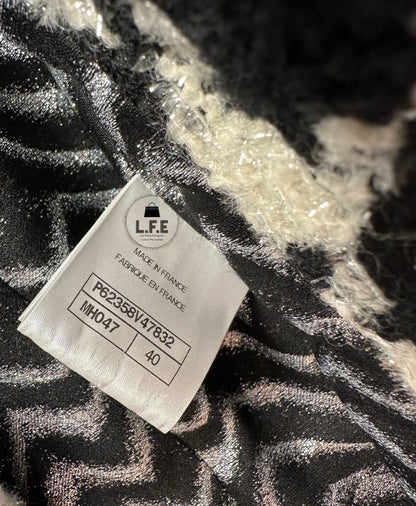 Chanel - Veste Tweed pied de poule