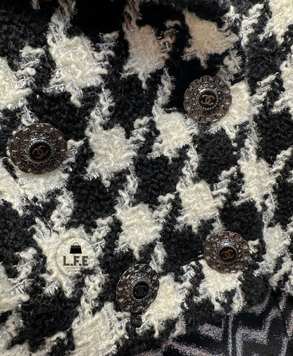Chanel - Veste Tweed pied de poule