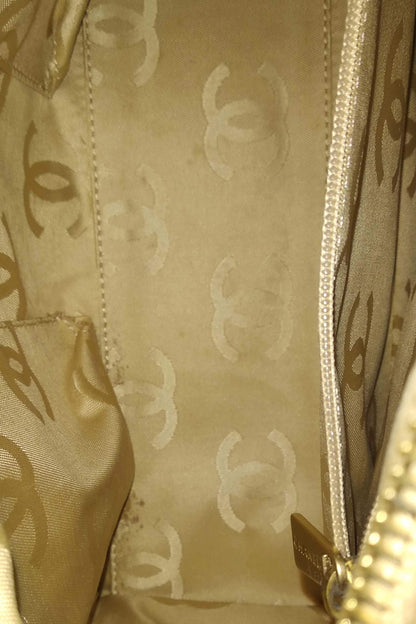 Vintage CC Shoulder Bag Beige