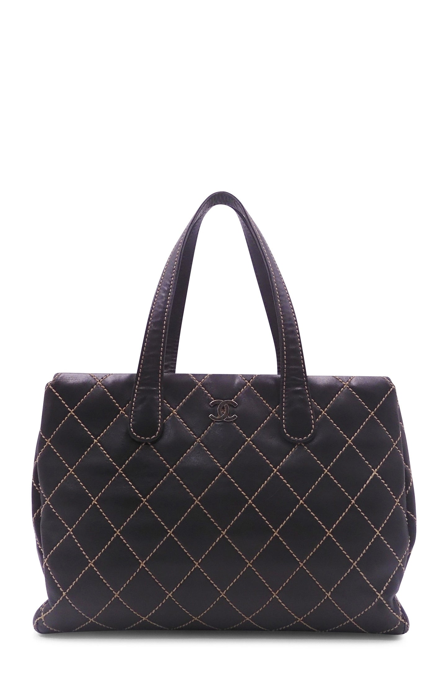Vintage Wild Stitch Tote Black