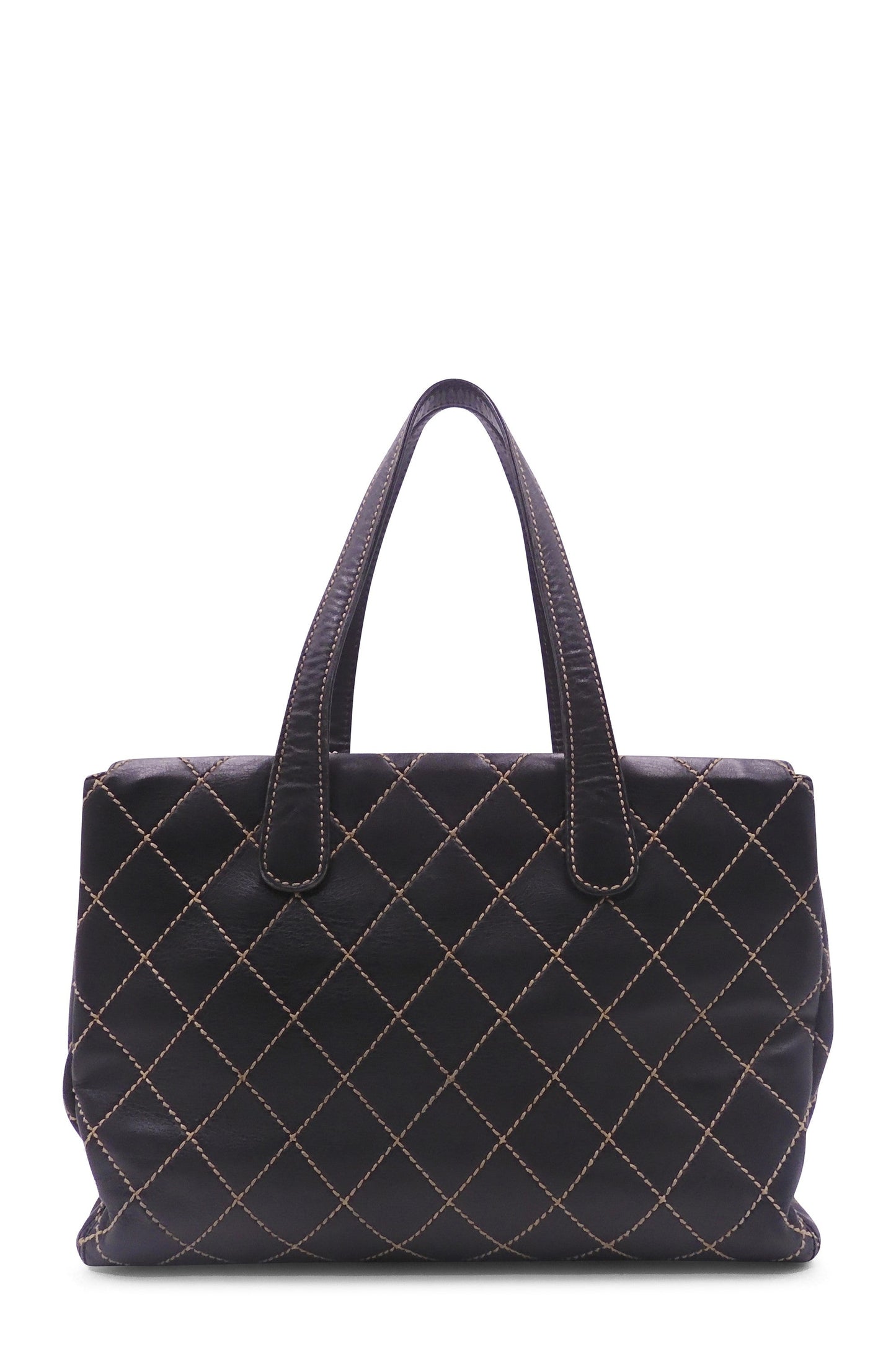 Vintage Wild Stitch Tote Black