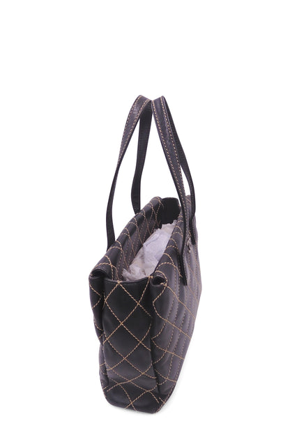 Vintage Wild Stitch Tote Black