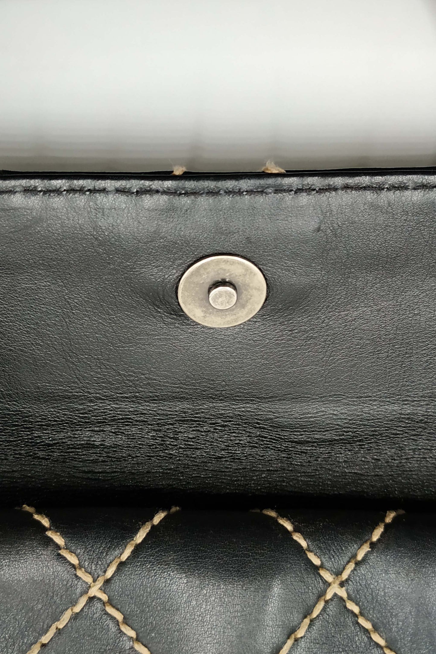 Vintage Wild Stitch Tote Black