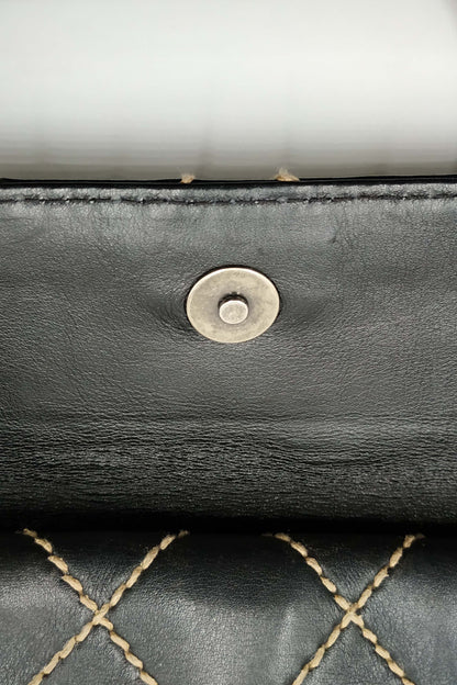 Vintage Wild Stitch Tote Black
