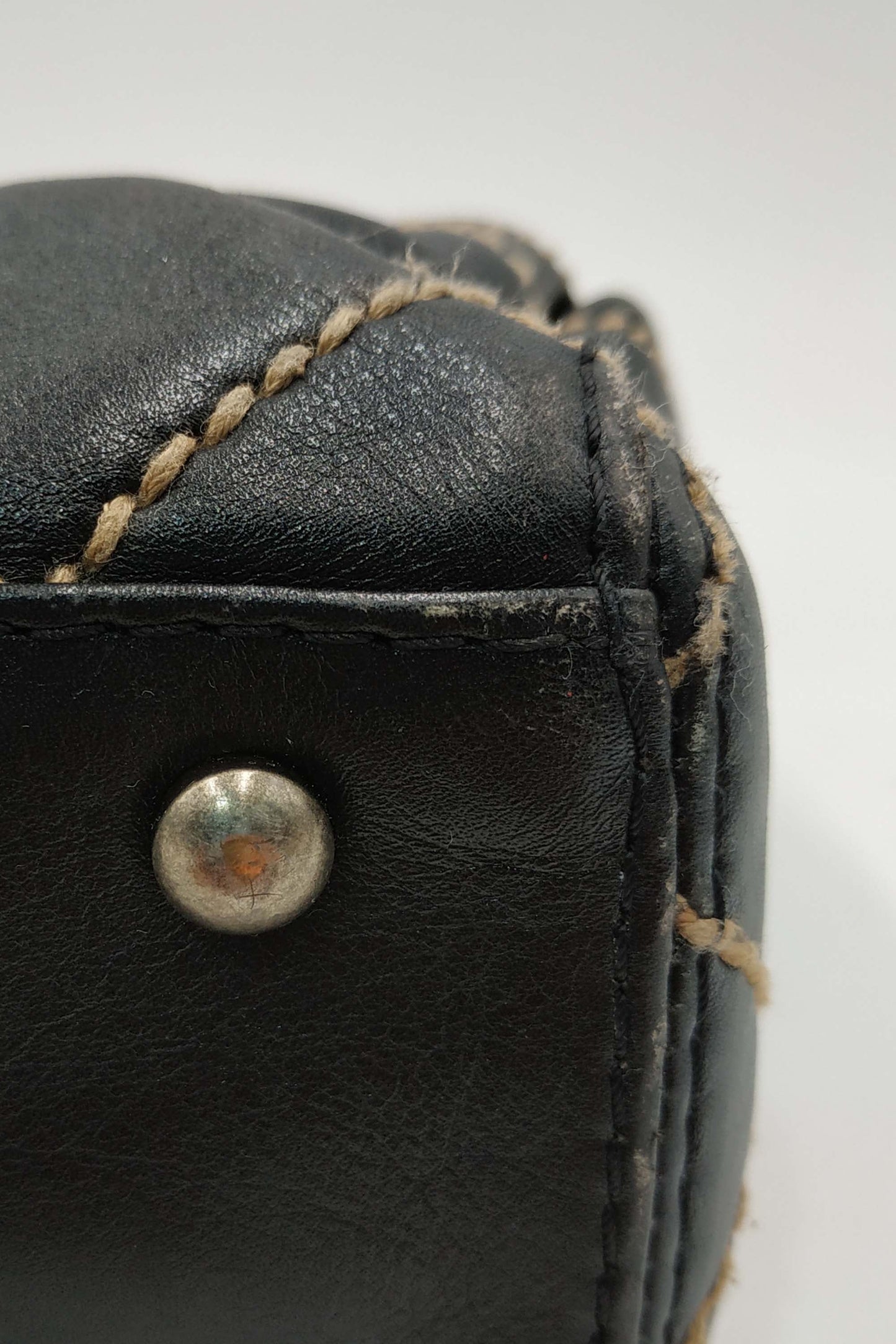 Vintage Wild Stitch Tote Black
