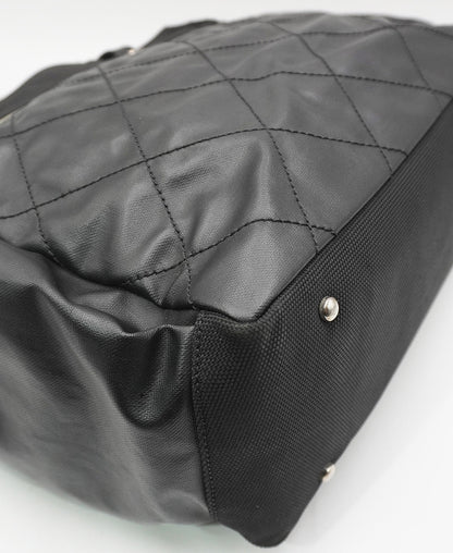 Paris Biarritz Shopping Tote Black