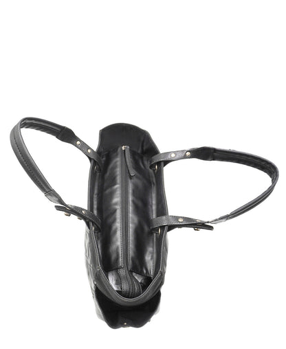 Paris Biarritz Shopping Tote Black
