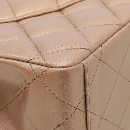Chanel Golden Bronze Classic Double Flap Maxi Bag