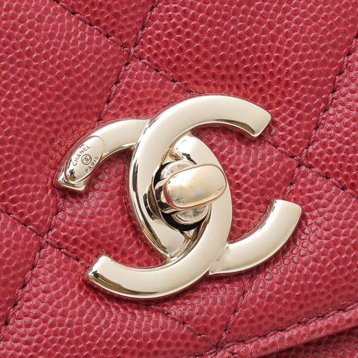 Chanel Red CC Business Affinity Small Bag