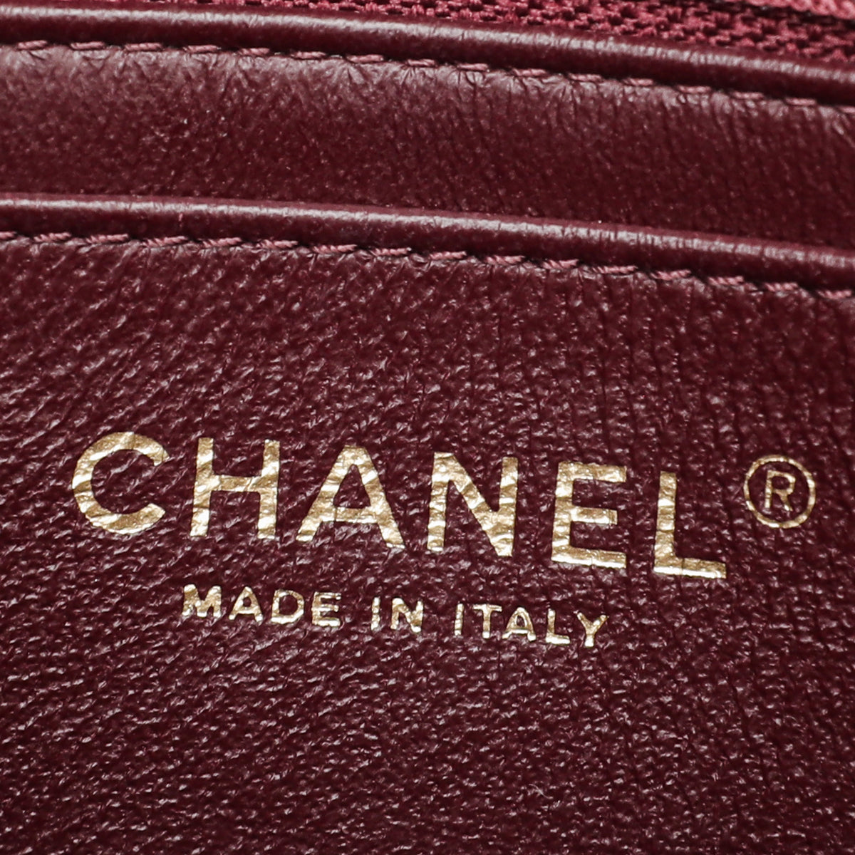 Chanel Brown CC Covered Diagonal Flap Bag