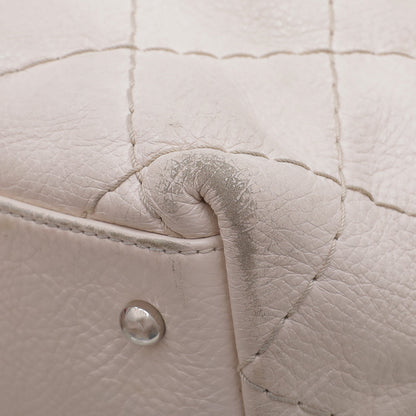 Chanel Off White CC On The Road Tote Bag