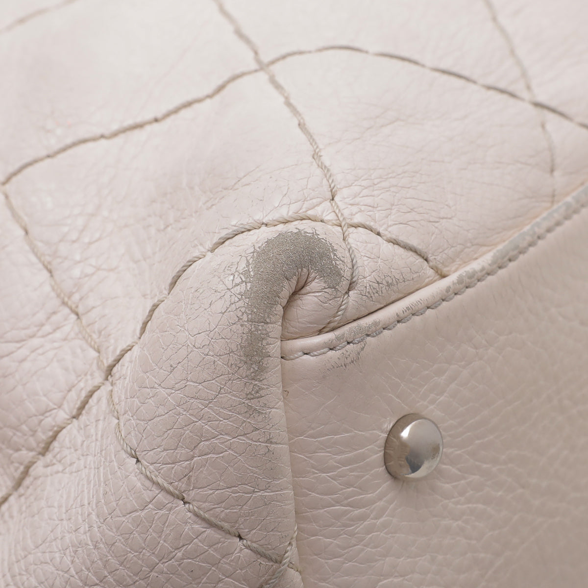 Chanel Off White CC On The Road Tote Bag