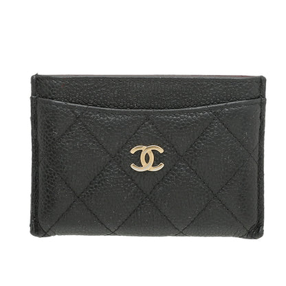 Chanel Black Classic Card Holder