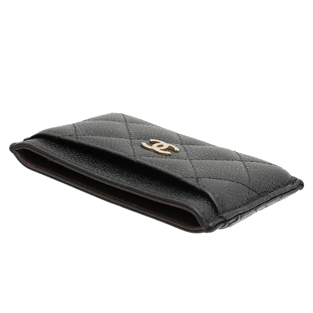 Chanel Black Classic Card Holder