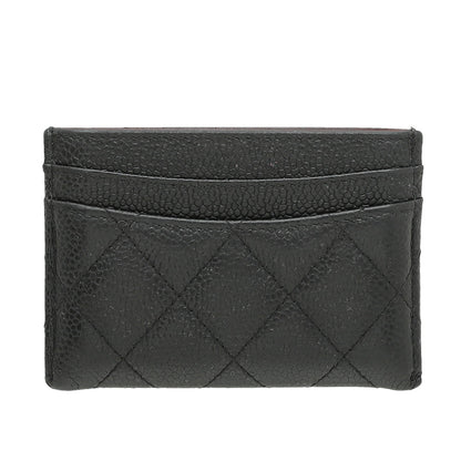 Chanel Black Classic Card Holder