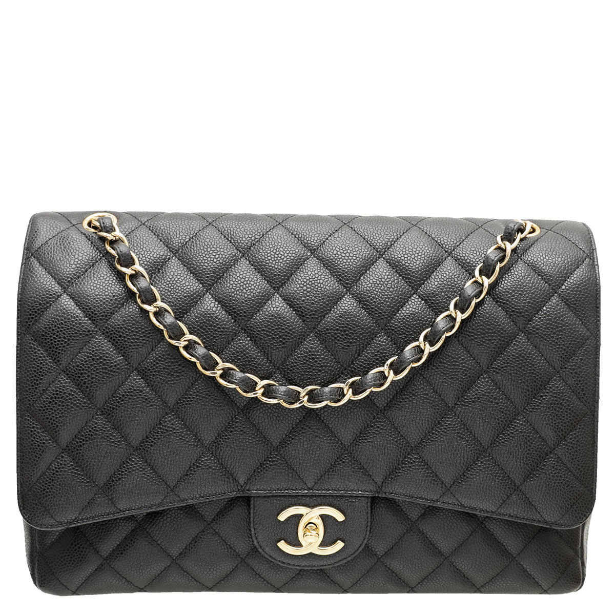 Chanel Black Classic Double Flap Bag