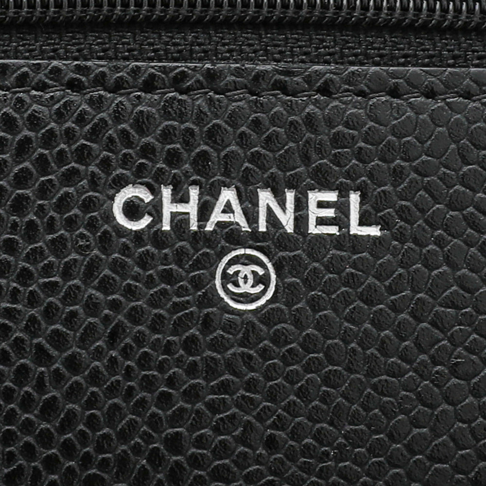 Chanel Black Classic Wallet On Chain