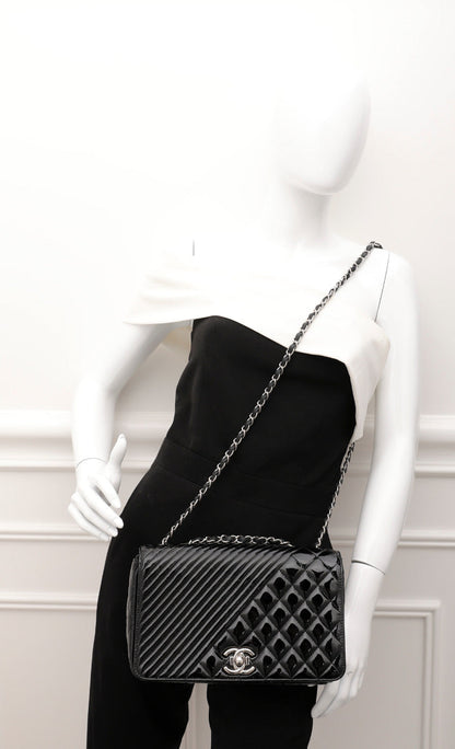 Chanel Black Coco Boy Flap Bag