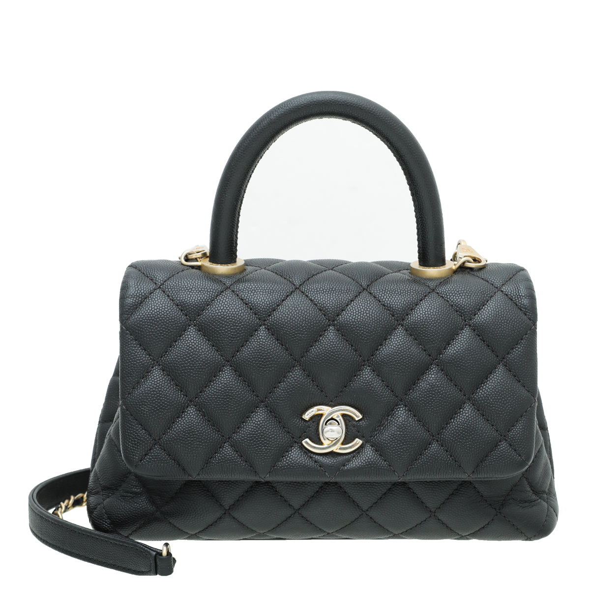 Chanel Black Coco Handle Bag